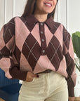 Maglia Polo Rombi
