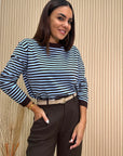 Maglia Girocollo rigata