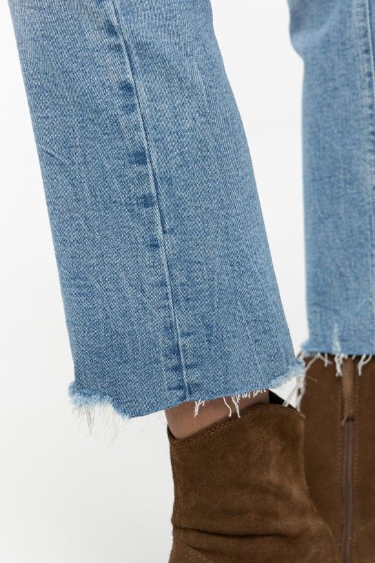 Denim cropped Megan