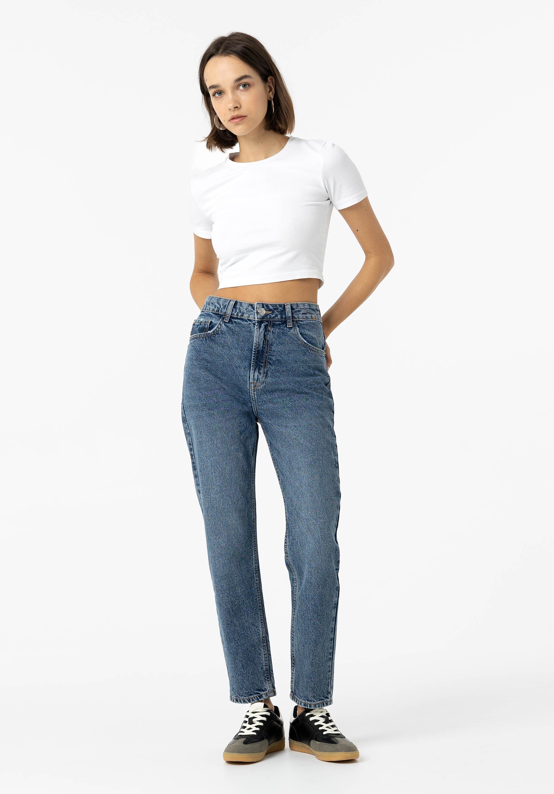Denim Mom Tapared