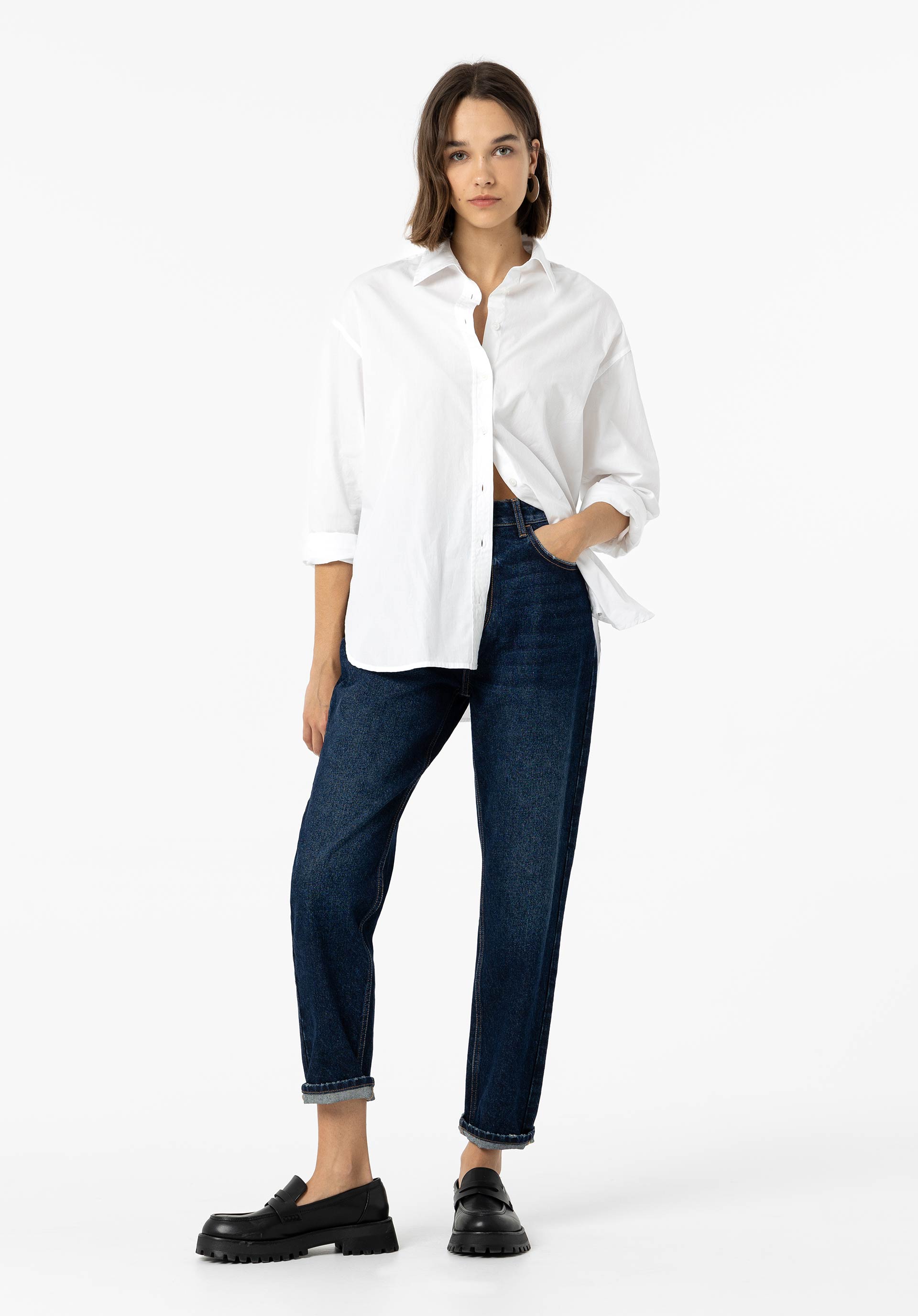 Denim Mom Tapared