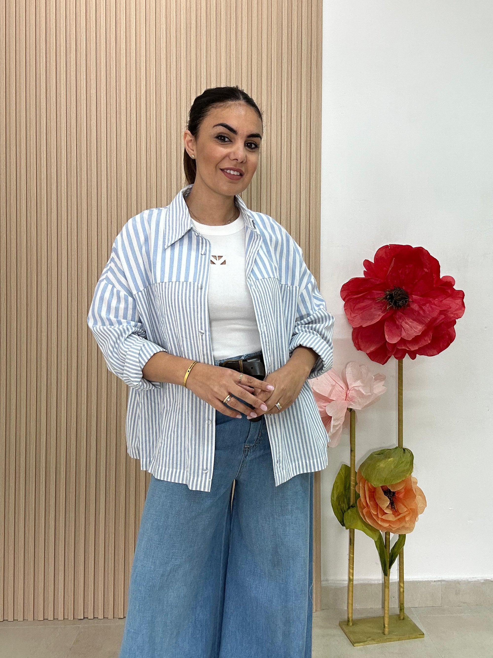Denim Palazzo Sara