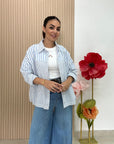 Denim Palazzo Sara