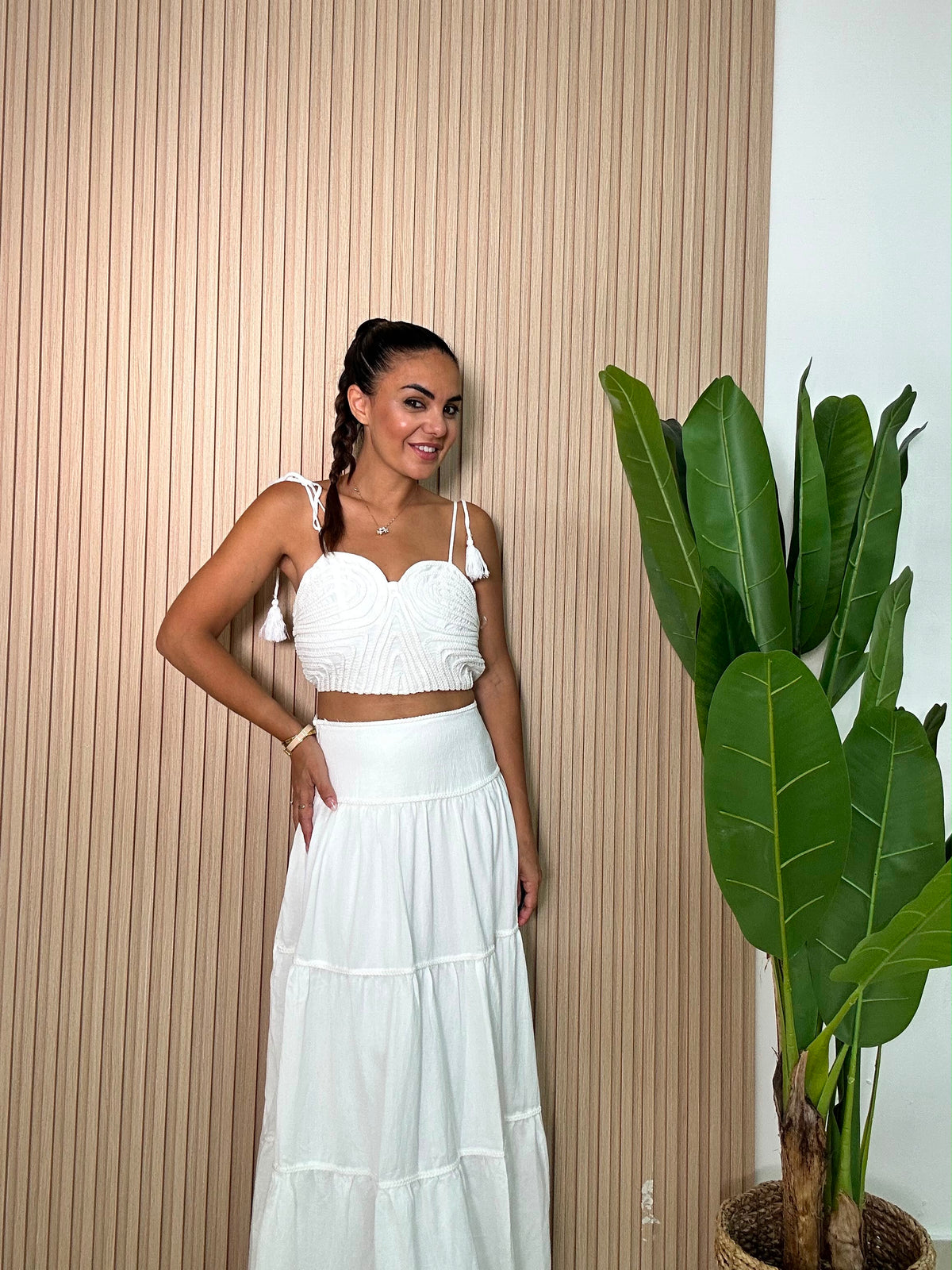 Coordinato top e gonna