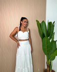 Coordinato top e gonna