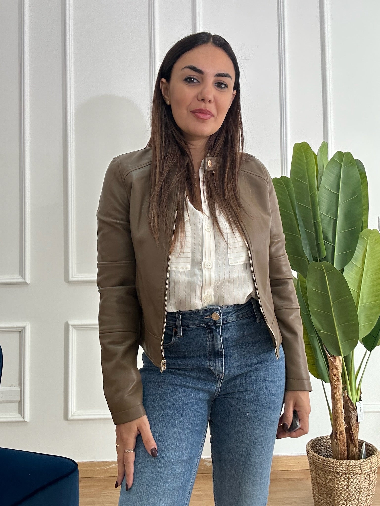 Giubbino Eco pelle Dixie