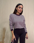 Maglia Girocollo rigata