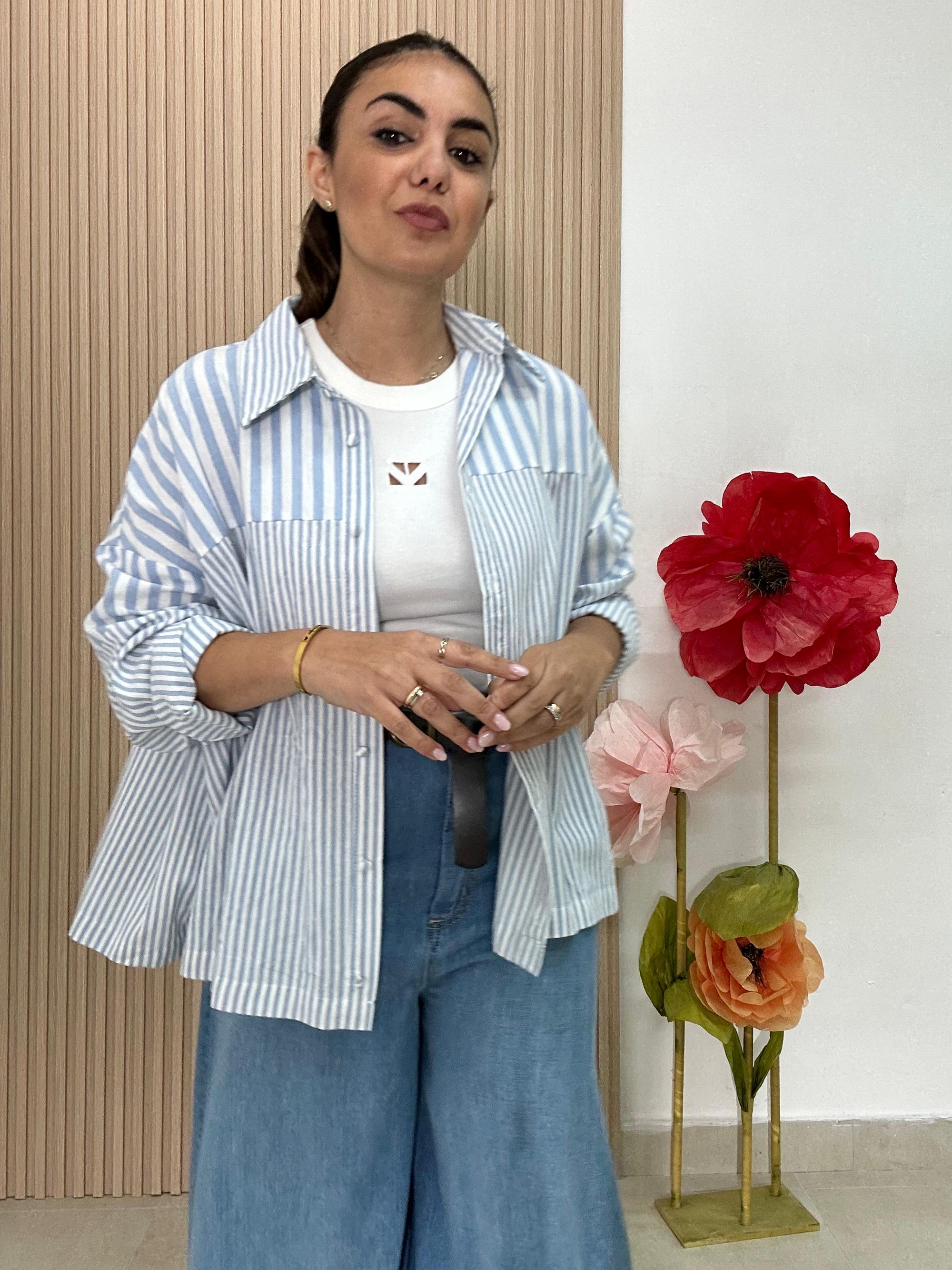 Denim Palazzo Sara