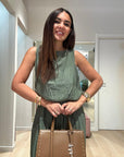 Tuta in viscosa pantalone ampio