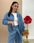 Giacca Denim Over