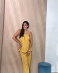 Completo Top Pantalone viscosa