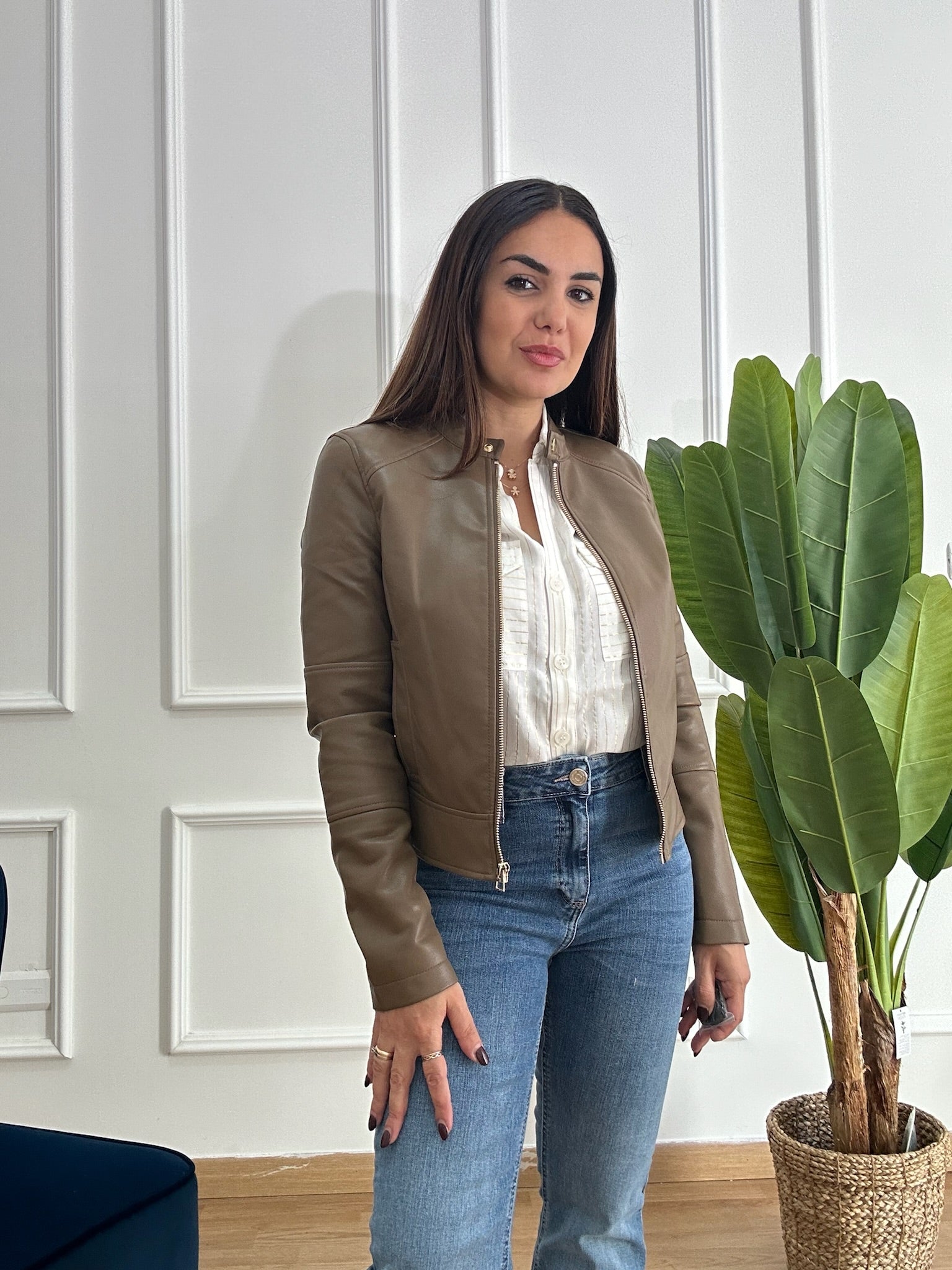 Giubbino Eco pelle Dixie