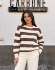Maglia Girocollo Strisce larga