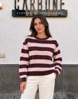 Maglia Girocollo Strisce larga