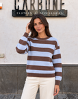 Maglia Girocollo Strisce larga