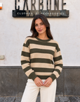 Maglia Girocollo Strisce larga